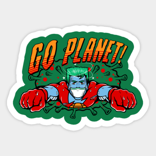 Go Planet! Sticker